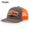 Charcoal/Orange
