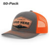 Charcoal/Orange