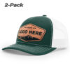 Dark Green/White