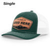 Dark Green/White