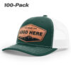 Dark Green/White