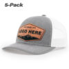 Heather Grey/White