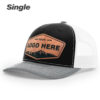 Black/White/Heather Grey