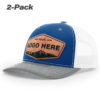 Royal/White/Heather Grey