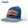 Royal/White/Heather Grey