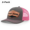 Charcoal/Hot Pink