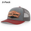 Heather Grey/Charcoal/Cardinal