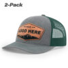 Heather Grey/Dark Green