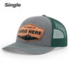 Heather Grey/Dark Green