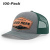 Heather Grey/Dark Green