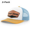 White/Columbia Blue/Yellow