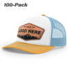 White/Columbia Blue/Yellow