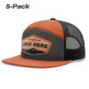 Charcoal/Burnt Orange/Black