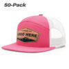 Hot Pink/White