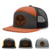 Charcoal/Burnt Orange/Black
