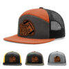 Charcoal/Burnt Orange/Black