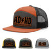 Charcoal/Burnt Orange/Black