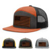 Charcoal/Burnt Orange/Black
