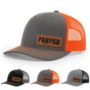 Charcoal/Orange