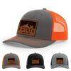 Charcoal/Orange
