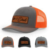 Charcoal/Orange