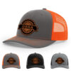 Charcoal/Orange