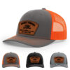Charcoal/Orange