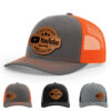 Charcoal/Orange