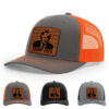 Charcoal/Orange