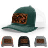 Dark Green/White