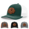 Dark Green/White