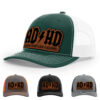Dark Green/White