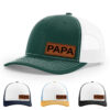Dark Green/White