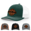 Dark Green/White