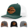 Dark Green/White