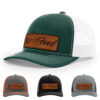 Dark Green/White