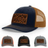 Navy/Brown