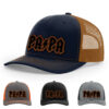 Navy/Brown