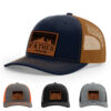 Navy/Brown