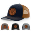 Navy/Brown