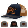 Navy/Brown