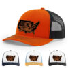 Orange/Black