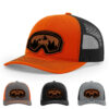 Orange/Black