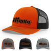 Orange/Black
