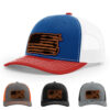 Royal/White/Red