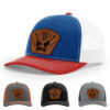 Royal/White/Red