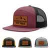 Burgundy/Black