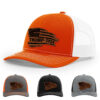 Orange/White