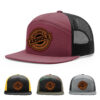 Burgundy/Black