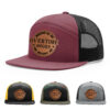 Burgundy/Black